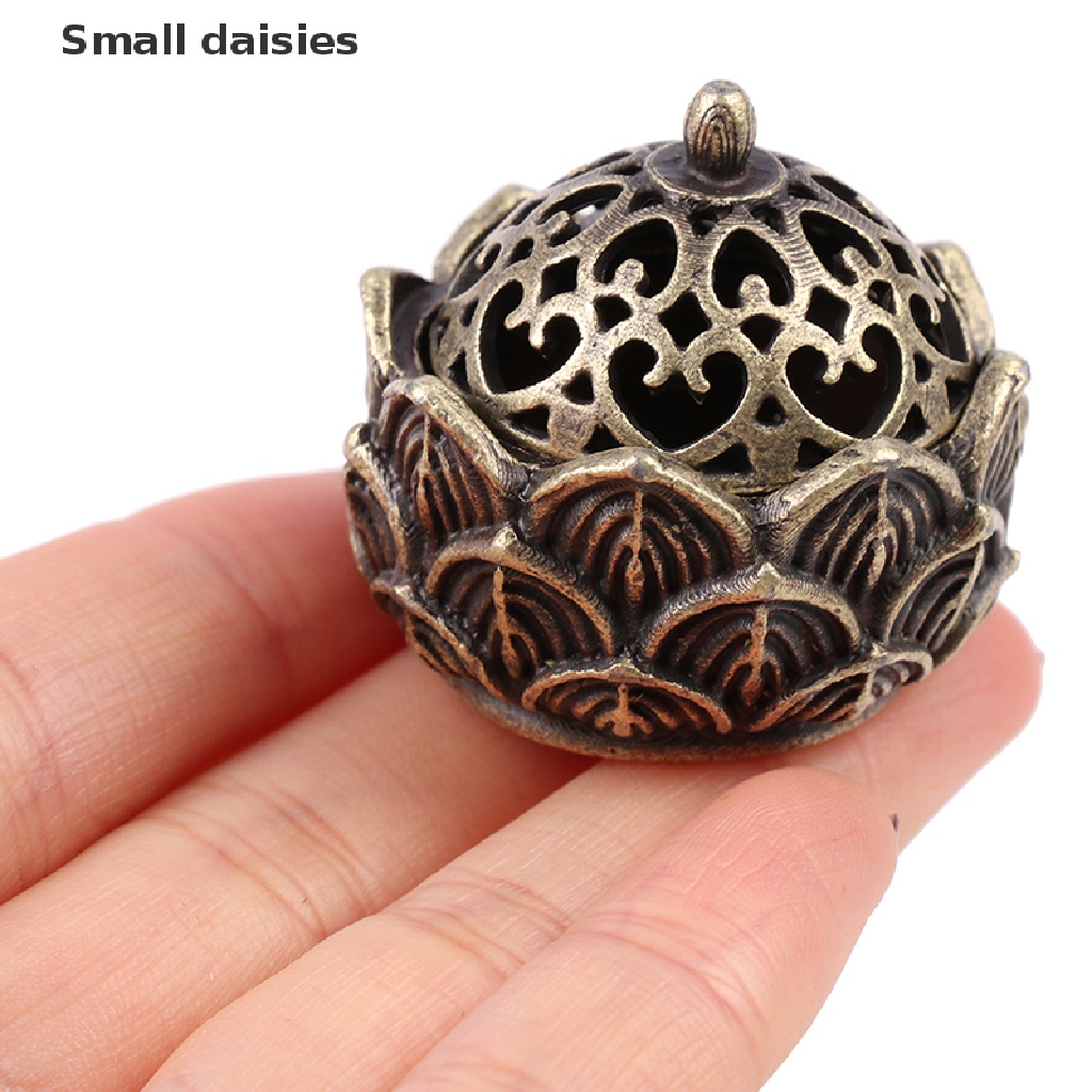 [Small daisies] Lotus Flower Incense Burner Buddhism Buddha Holder ...