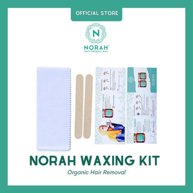 Waxing Kit Norah Wax ( Organic Hair removal ) Shopee Malaysia
