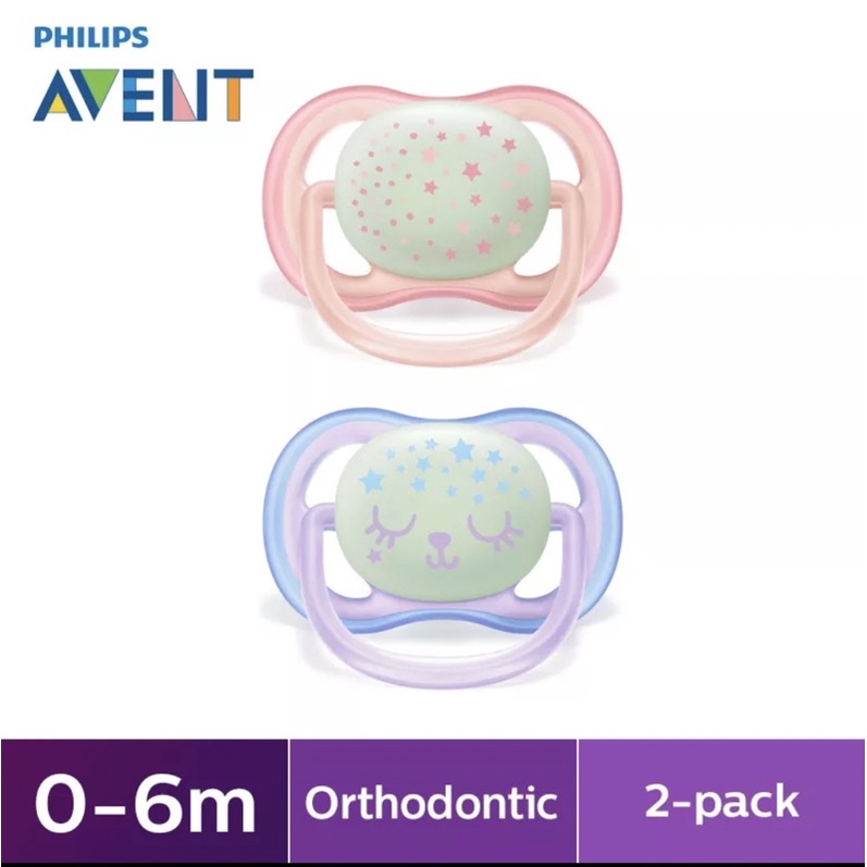 Avent Single Neutral Ultra Air Pacifier (0-6M | White Penguin) main image 1