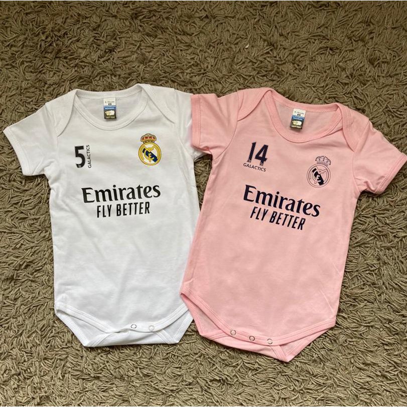 Real Madrid Baby Romper PREMIUM QUALITY baby clothes Shopee Malaysia