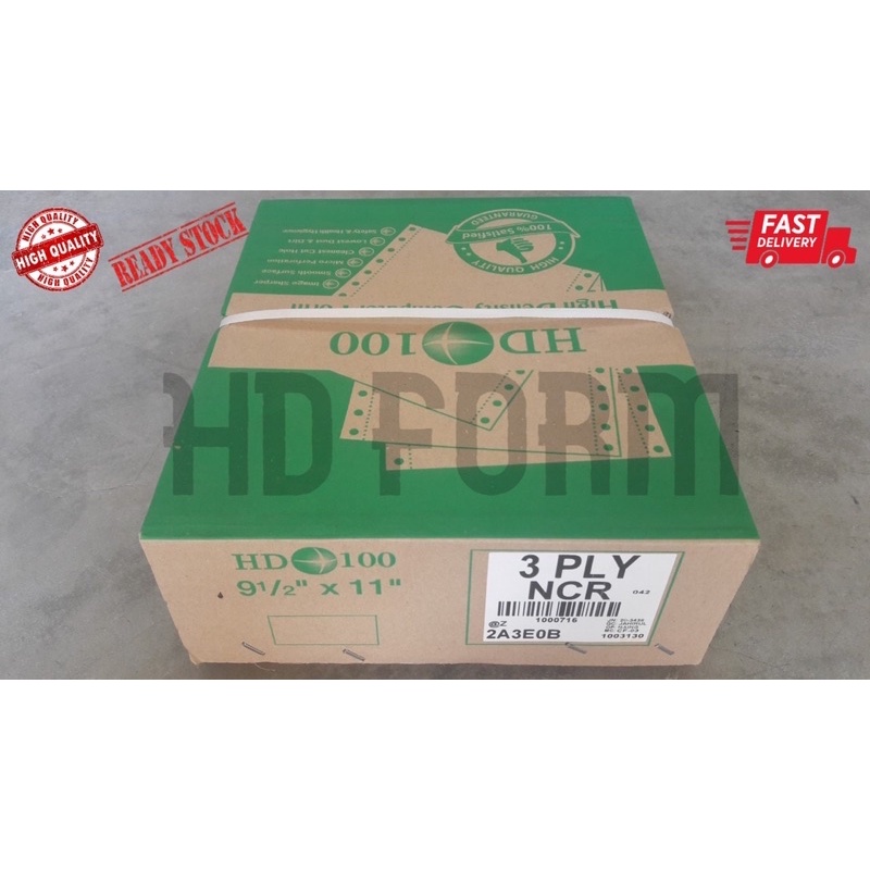 Ready Stock🔥HD COMPUTER FORM 9.5” x 11” 3PLY/3PLY-UP (EcoPack)🔥HIGH ...