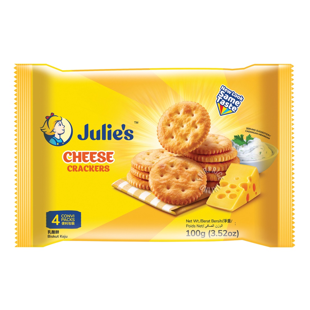 Julies Cheese Crackers 100g Shopee Malaysia 8905