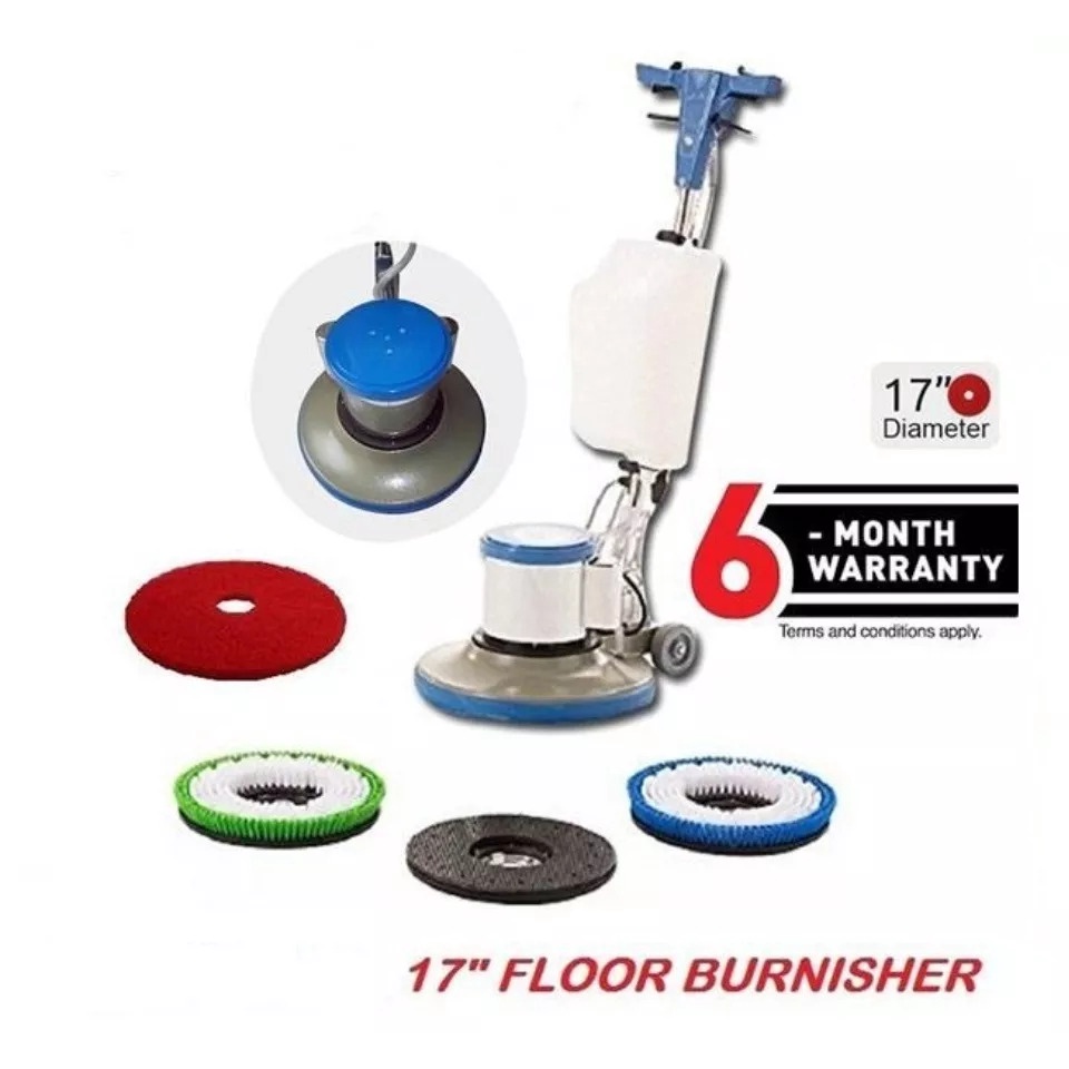 =BENMA BF522 17" 1.5HP INDUSTRIAL HEAVY DUTY FLOOR POLISHER & BURNISHER ...