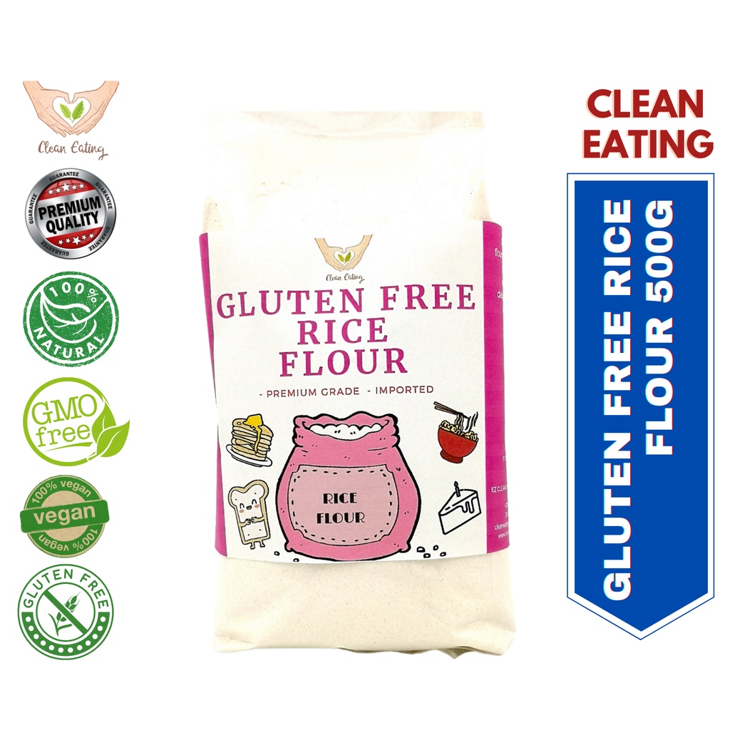 Clean Eating Gluten Free Rice Flour 500g | Shopee Malaysia