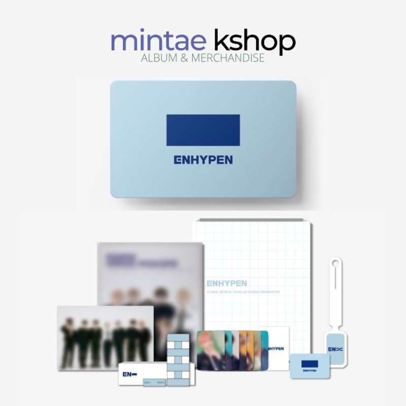 [PURCHASING SERVICE] ENHYPEN ENGENE Membership and Membership Kit