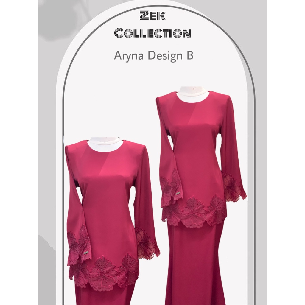 BAJU KURUNG ARYNA (DESIGN B) | Shopee Malaysia