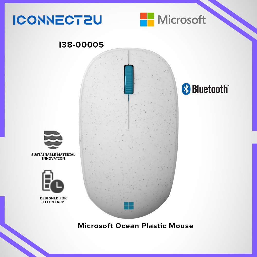 Microsoft Ocean Plastic Bluetooth Mouse - I38-00005 | Shopee Malaysia