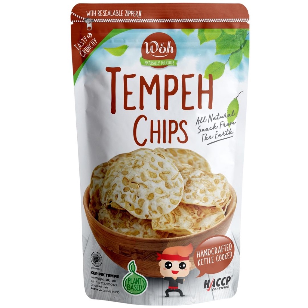 Woh Tempe Chips 100 Grams (Woh Tempeh Chips 100 Grams) Shopee Malaysia