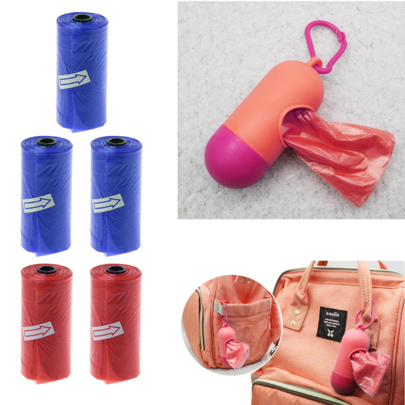 BB 5 Roll Baby Diaper Waste Bag Baby Strollers Disposable Garbage Bags ...