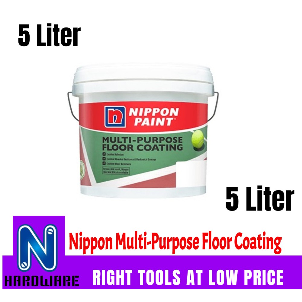 Nippon Paint MultiPurpose Floor Coating (Page 1) / Cat Lantai 5L 5 Liter Shopee Malaysia