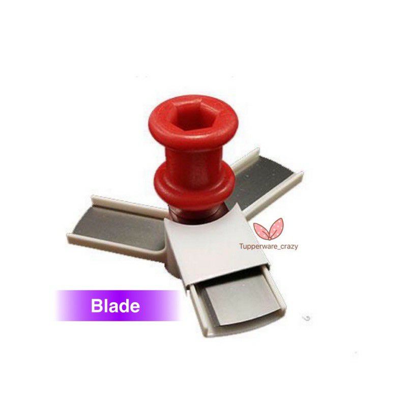 Spareparts Turbo Chopper Tupperware Merah (Lid/ Blade/ Base) | Shopee ...