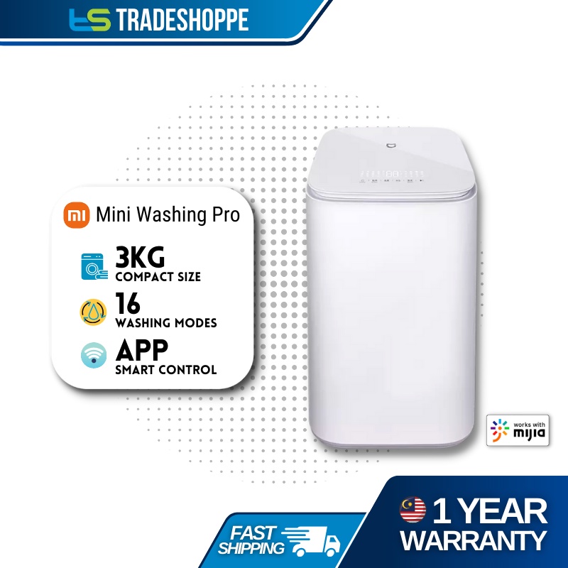 Xiaomi Mi Smart Mini Washing Machine Pro (3kg) Shopee Malaysia