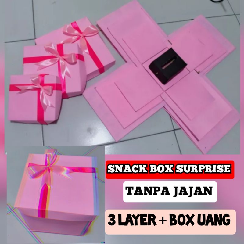 Birthday Surprise Snack Box Without Snack For Girls And Boys | Shopee