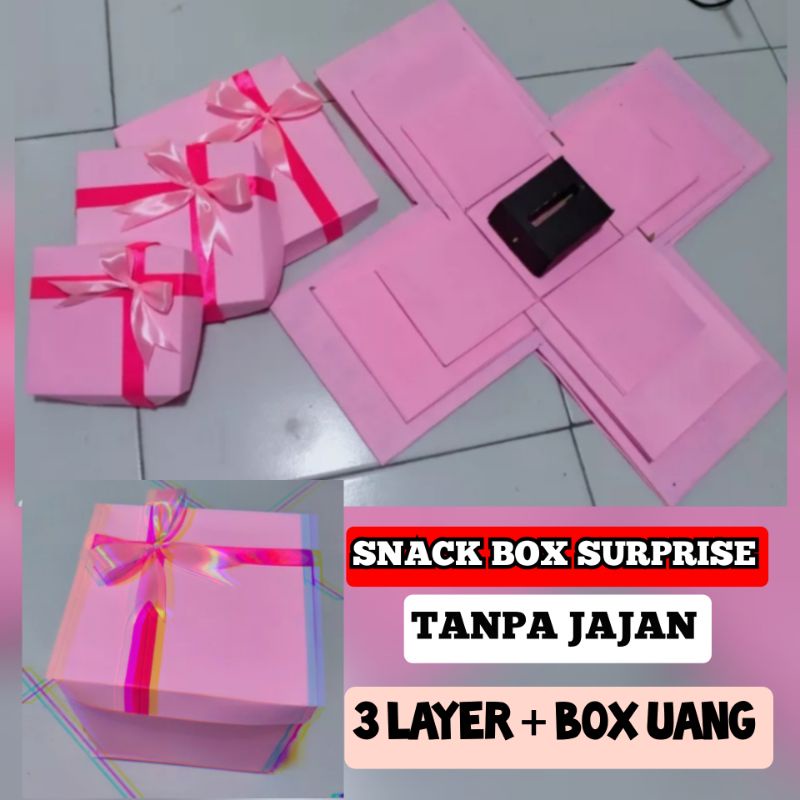 Birthday Surprise Snack Box Without Snack For Girls And Boys | Shopee ...