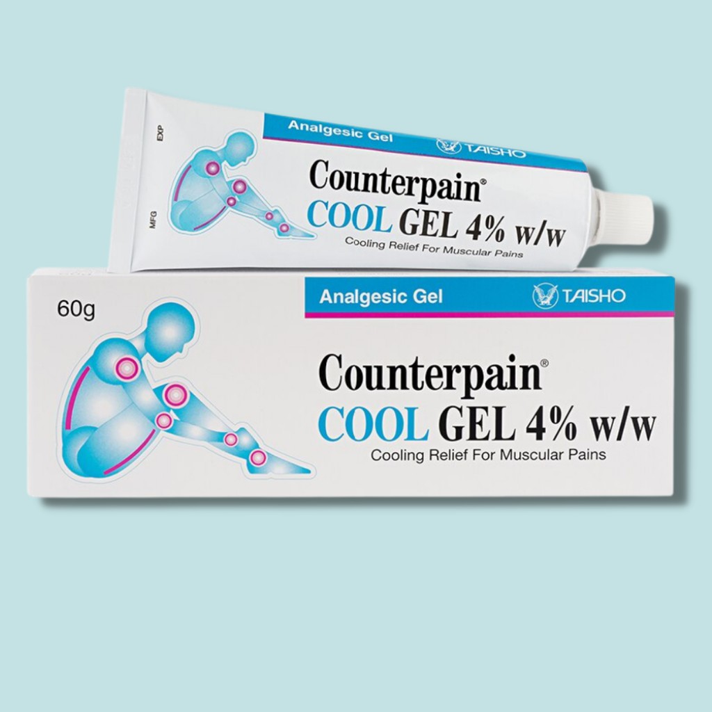Counterpain Cool Gel 60g (temporary relief for muscular aches and pains ...