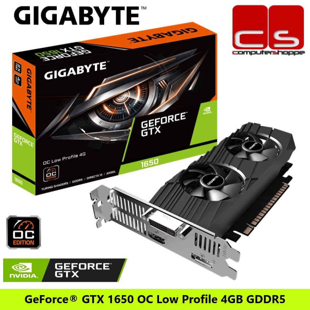 Gigabyte geforce gtx 1650 oc low profile new arrivals