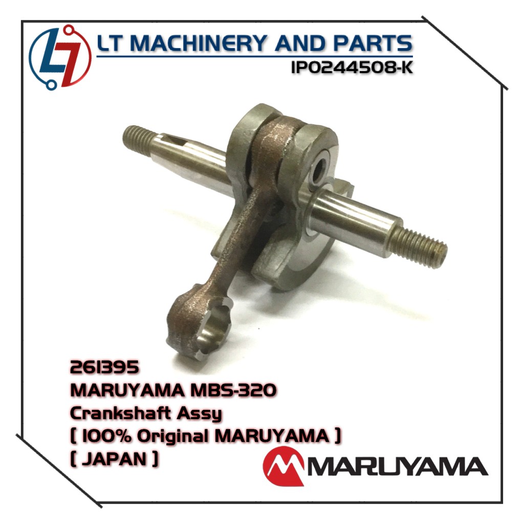 100% Original MARUYAMA ] Maruyama MBS-320 Crankshaft Assy *261395