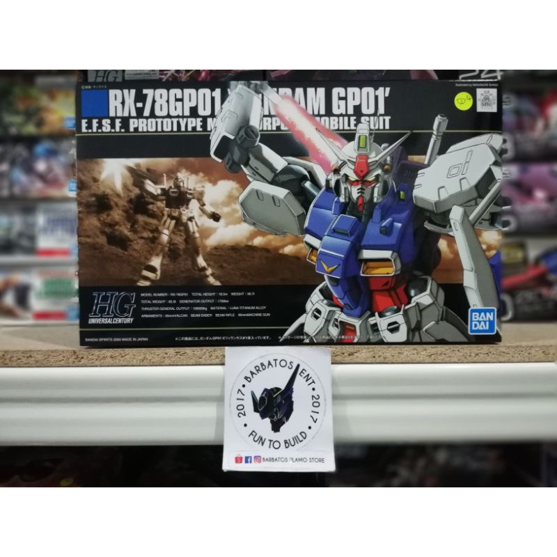 BANDAI [READY STOCK] HG RX-78GP01 Gundam GP01 | Shopee Malaysia