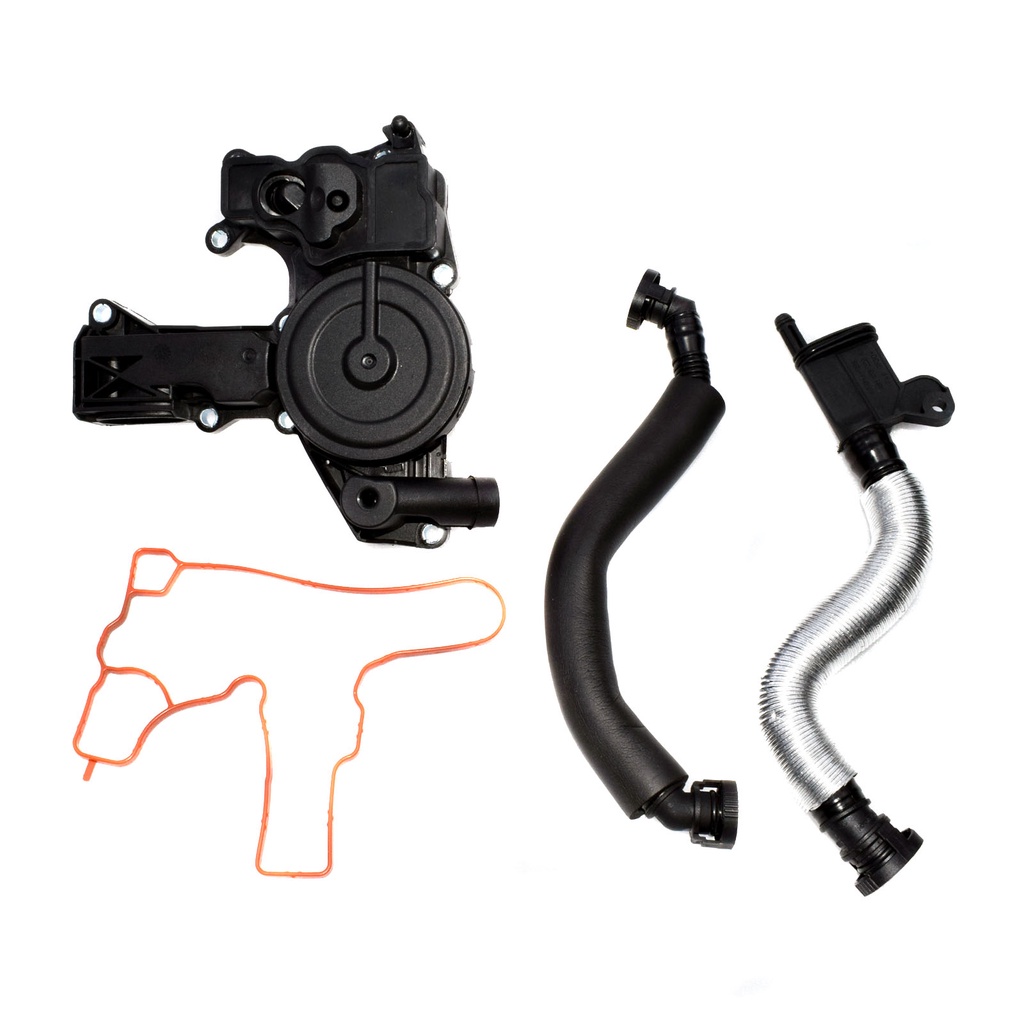 For AUDI VW Skoda Seat Oil Separator PCV Valve & Breather Hose Exhaust Pipe Kit Shopee Malaysia