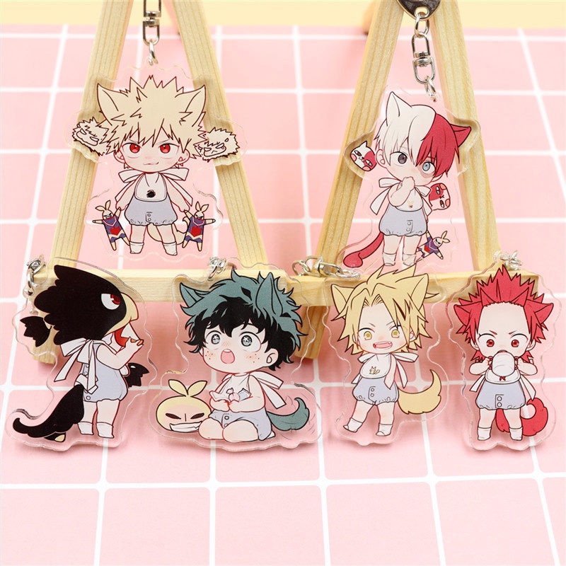 My Hero Academia Izuku Shoto Katsuki Eijirou Denki Anime Cute Acrylic ...