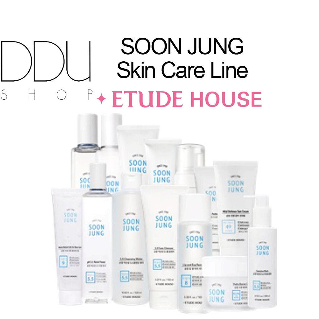 Etude House / SOON JUNG Skin Care Line / Tone, Emulsion, Cream ...
