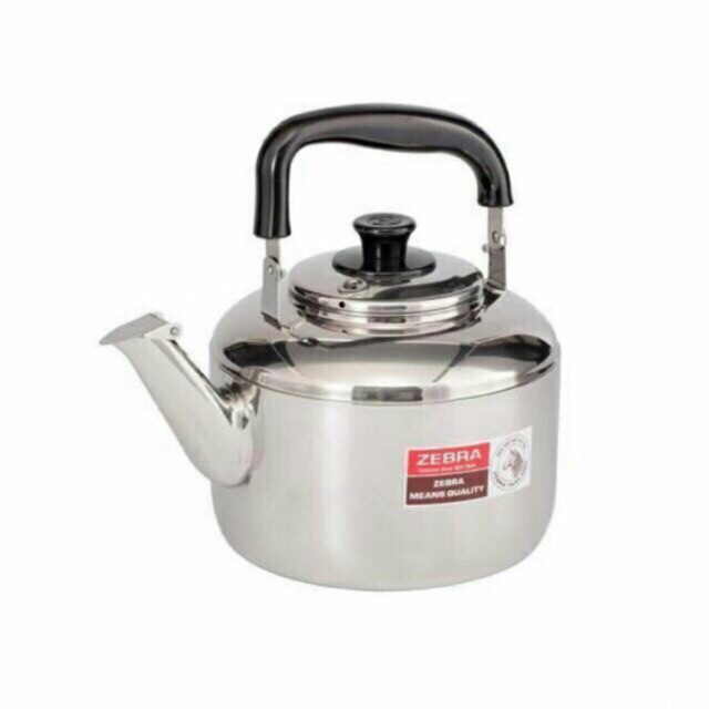 Zebra Stainless Steel Whistling Kettle (2.5/3.5/4.5/5.5/7.5L) Shopee