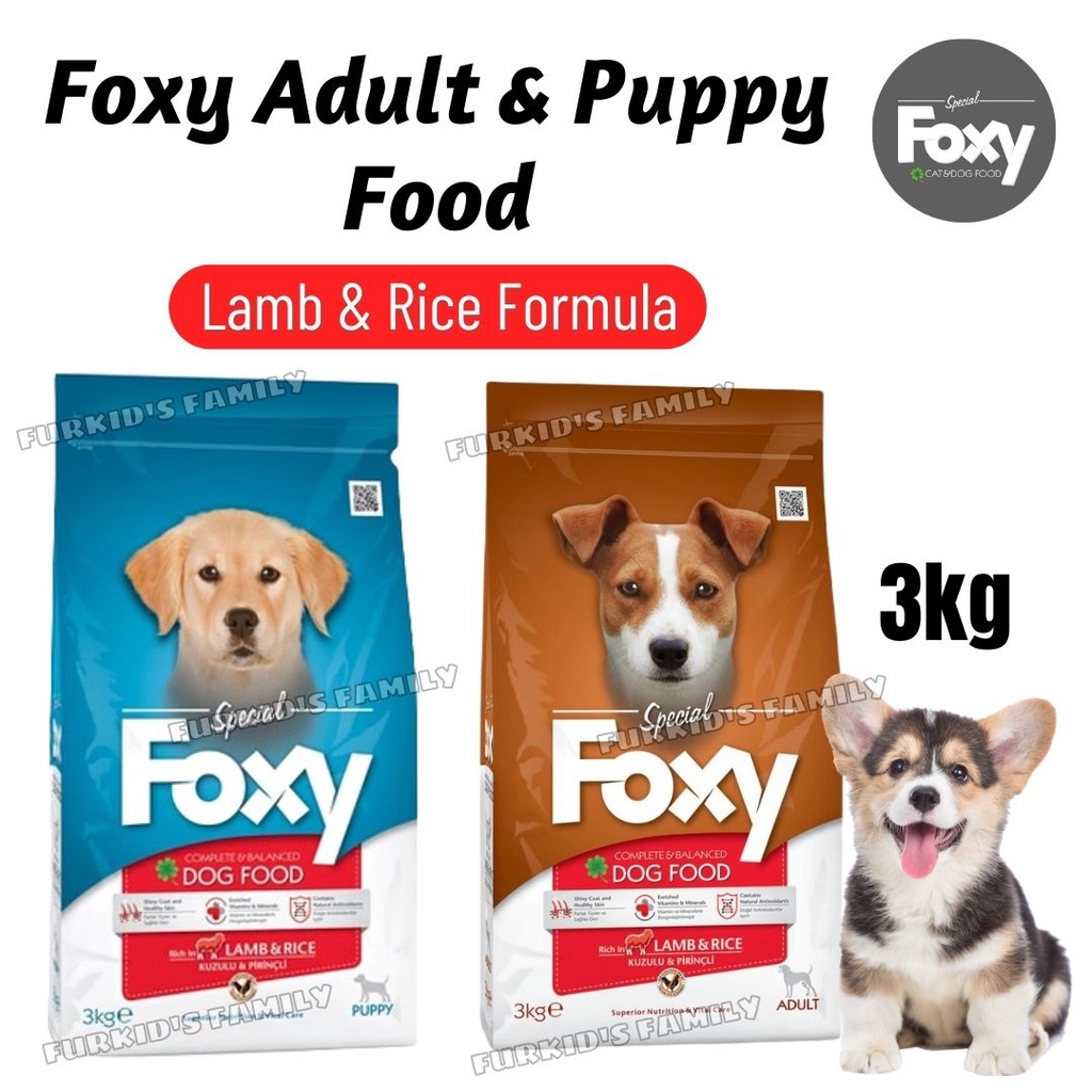 Foxy Super Premium Dog Dry Food Complete & Balanced Food For Adult