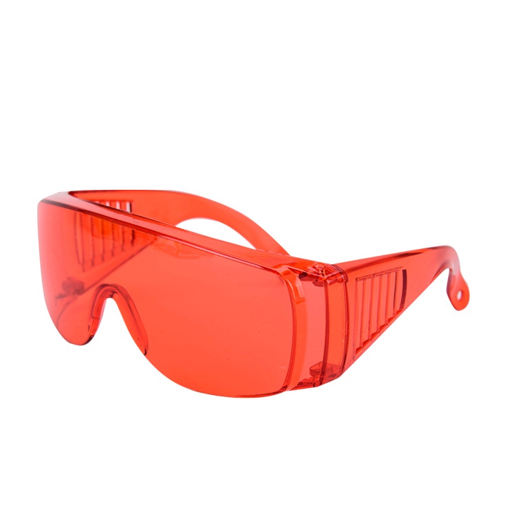 Dental Light Curing Glasses Protective Shading Lens Red Goggles