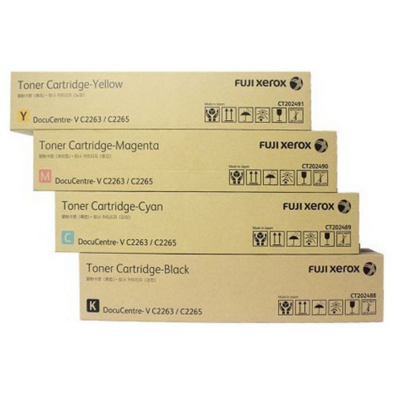 Fuji Xerox DocuCentre V - C2263, C2265 - CT202488 Black, CT202489