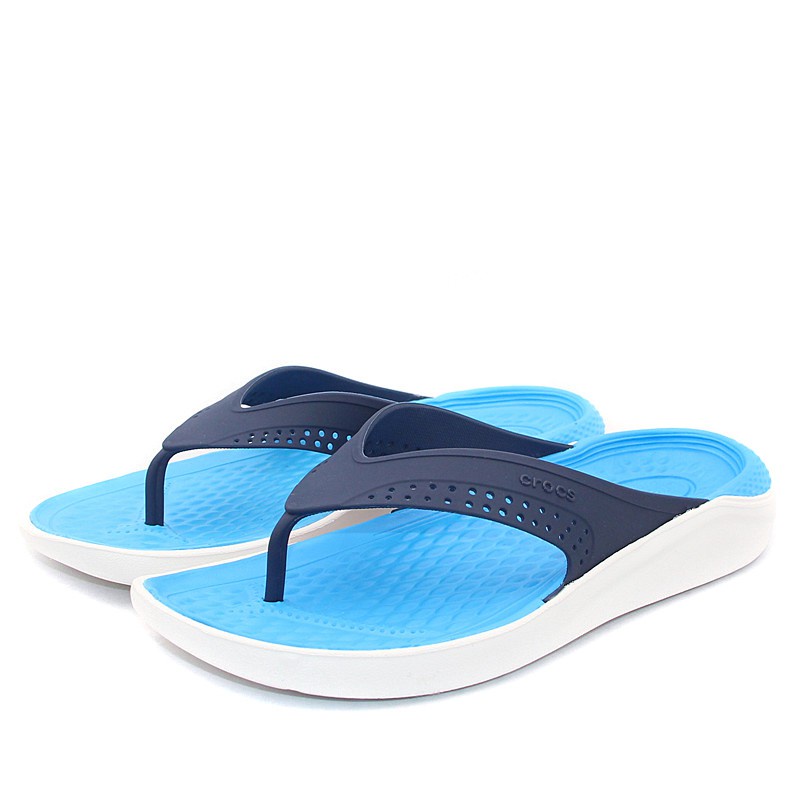 Original crocs duet sport clog LiteRide Men s flip flops in stock 205182