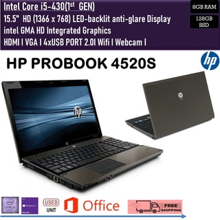 Refurbished: HP Laptop ProBook Intel Core i5 1st Gen 430M (2.26GHz