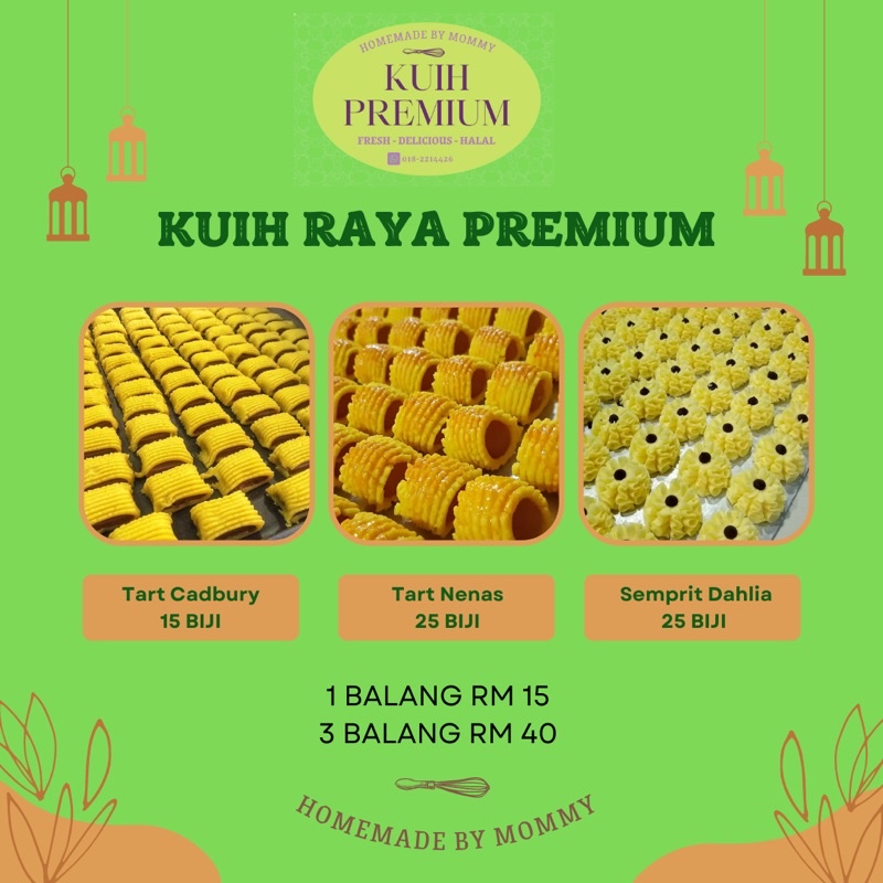 Kuih Raya Murah Sedap Homemade Dan Fresh Bake Shopee Malaysia