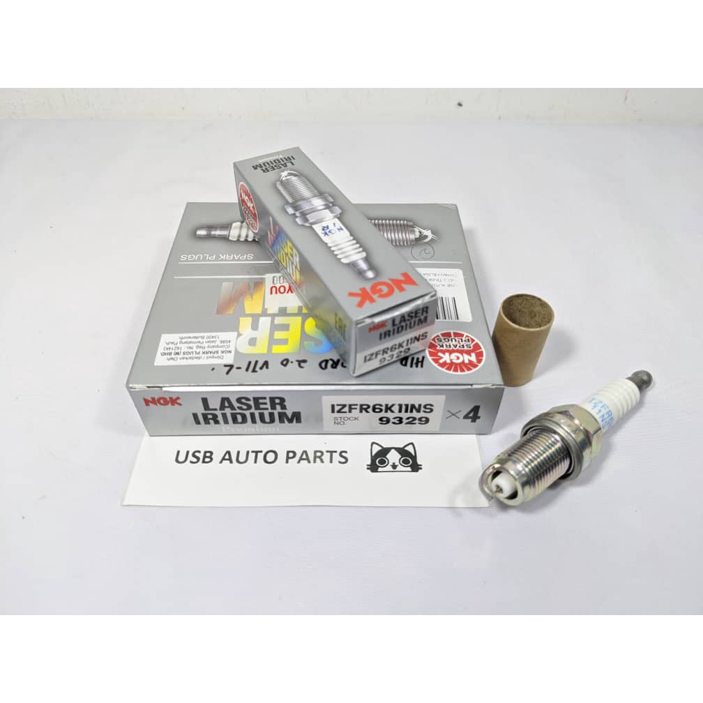 thumbnail image 2 of NGK Laser Iridium Spark Plug IFR6G-11 (2 Pack) – For Honda NC700, X-ADV, INTEGRA 750 2 of 5