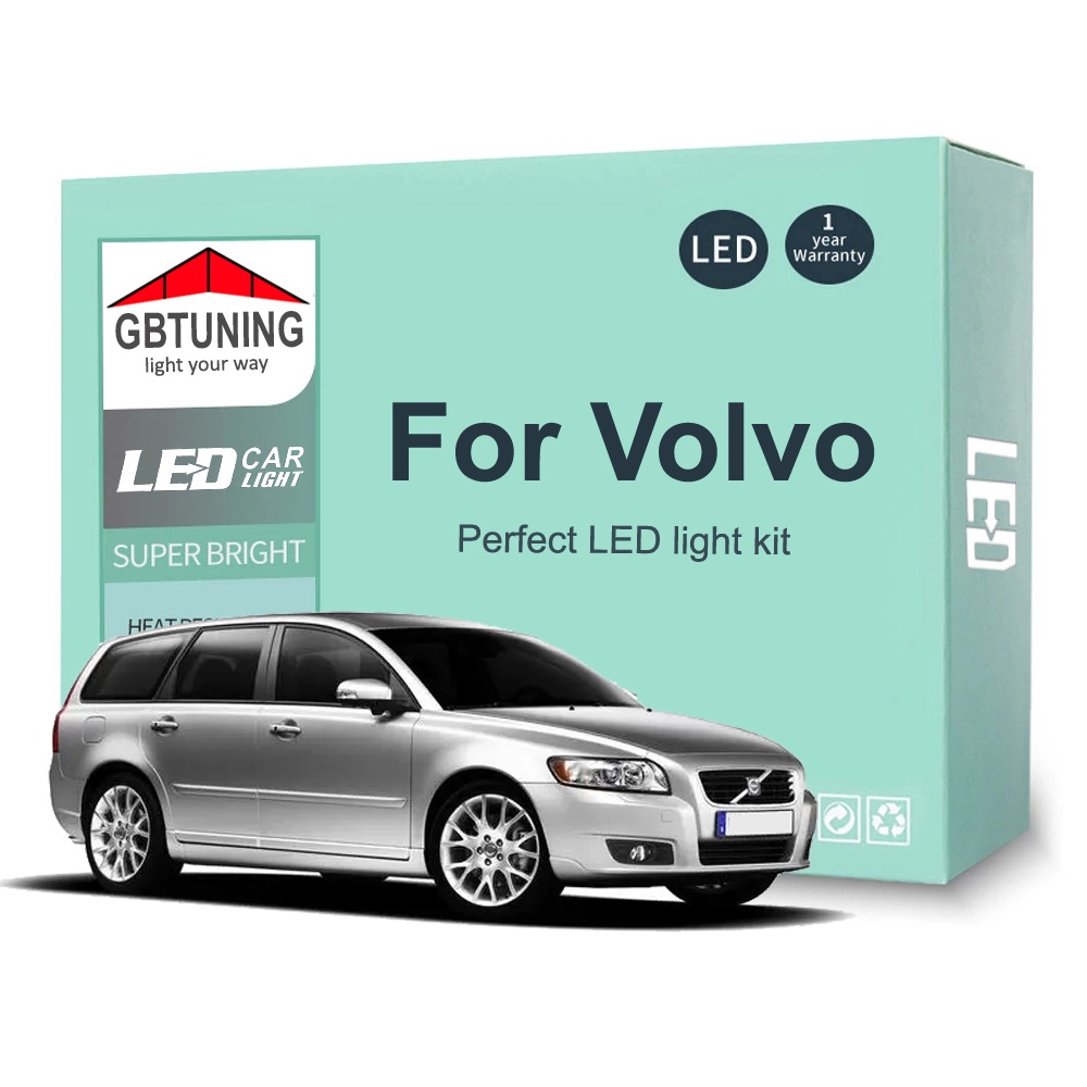 LED Interior Light Bulb Kit For Volvo V70 V50 V60 XC60 XC70 XC90 C30