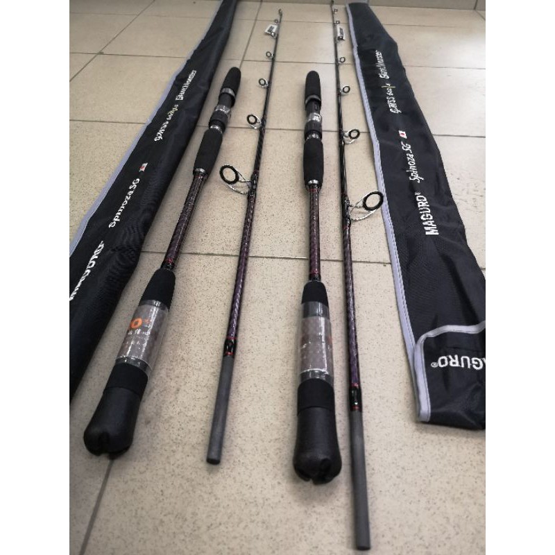 MAGURO SPINOZA SALTY GAME BOTTOM JIG FISHING ROD Shopee Malaysia