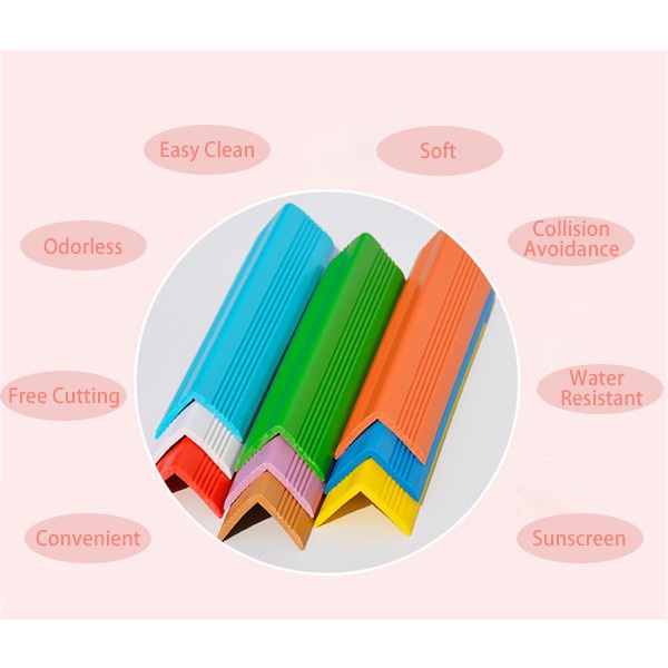New Durable Wall Corner Staircase Guards Protector Edge Baby Cover