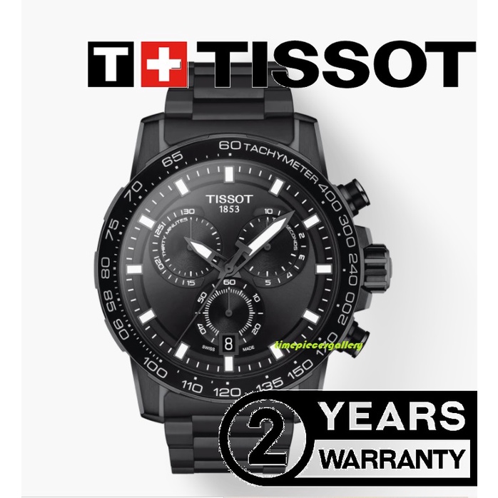 Orologio Tissot T125.617.33.051.00 Supersport Cronografo PVD Quadrante Nero