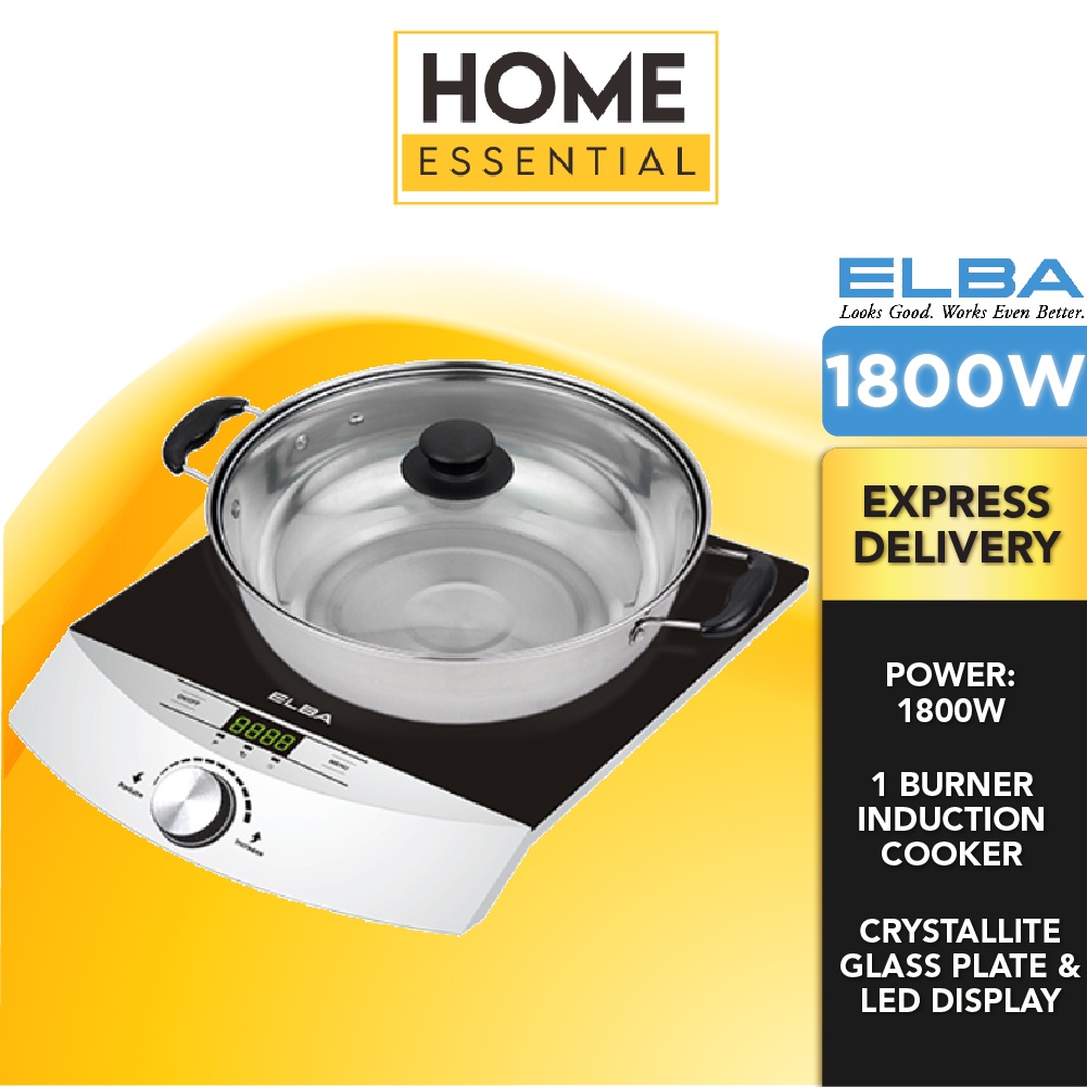 Elba 1800W Induction Cooker EICG1810(BK) 2200W Induction MIC2520