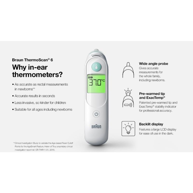 *ORIGINAL* BRAUN Thermometer Thermoscan 5 IRT 6030 FREE Len Filter