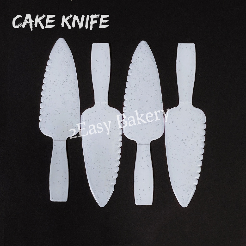Disposable Plastic Cake Knife / Birthday Cake Knife / Pisau Kek