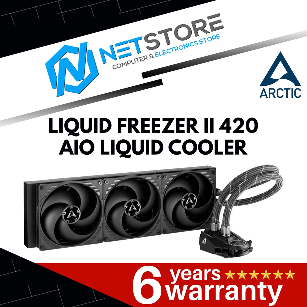 ARCTIC LIQUID FREEZER II 420 AIO LIQUID COOLER - ACFRE00092A | Shopee ...