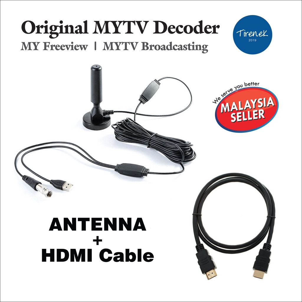 MYTV Decoder - 6 Mth Warranty MYFREEVIEW HDTV DVBT2 Malaysia Channel TV ...