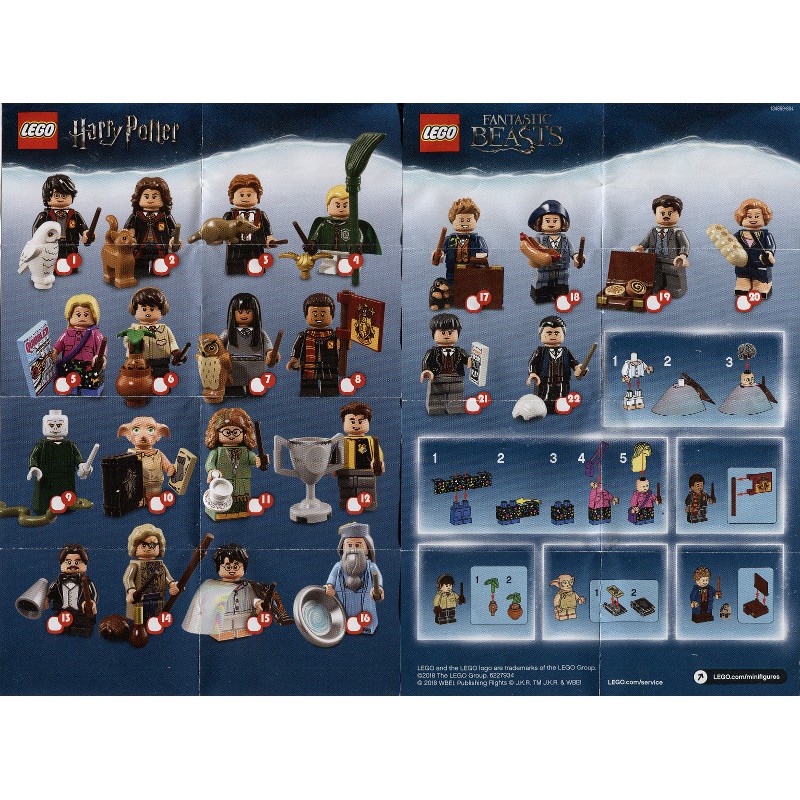 Series 1 discount harry potter minifigures