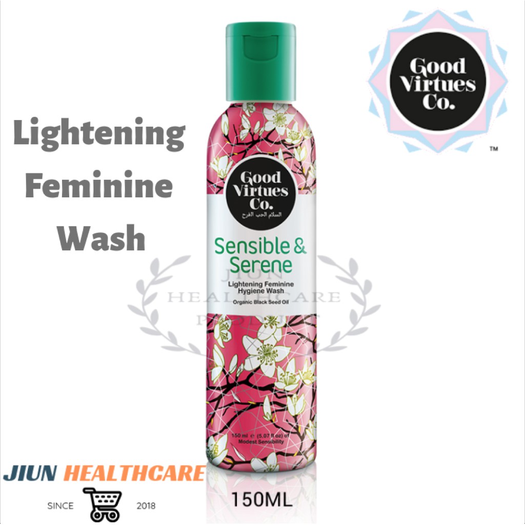 Good Virtues Co Lightening Feminine Hygiene Wash [150ml] Shopee Malaysia
