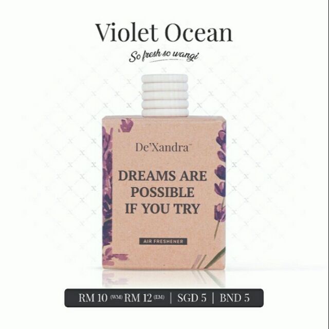 De'xandra Air Freshener Shopee Malaysia