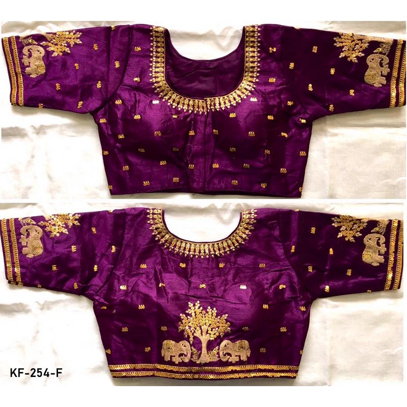 Readymade Fan tum Silk Blouse with 12 colors/Readymade Fan tum Silk ...