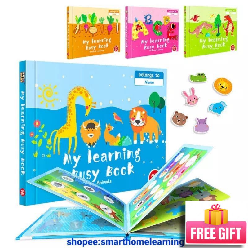 Montessori | Busy Book | Quiet Book | Hard Copy Matching and ...