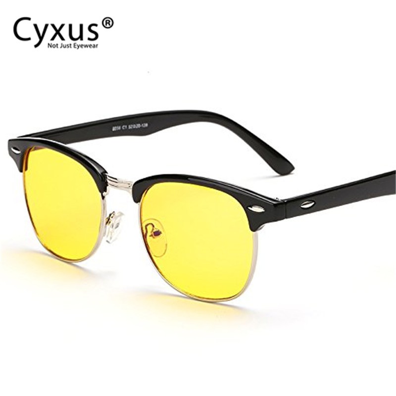 Cyxus HalfRim Blue Light Filter Computer Gaming Glasses for Reduce Eye