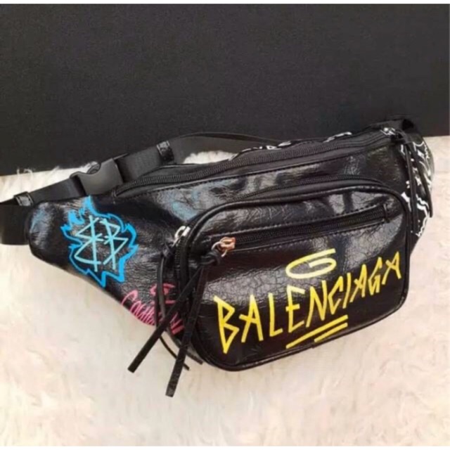 Balenciaga waist best sale bag men