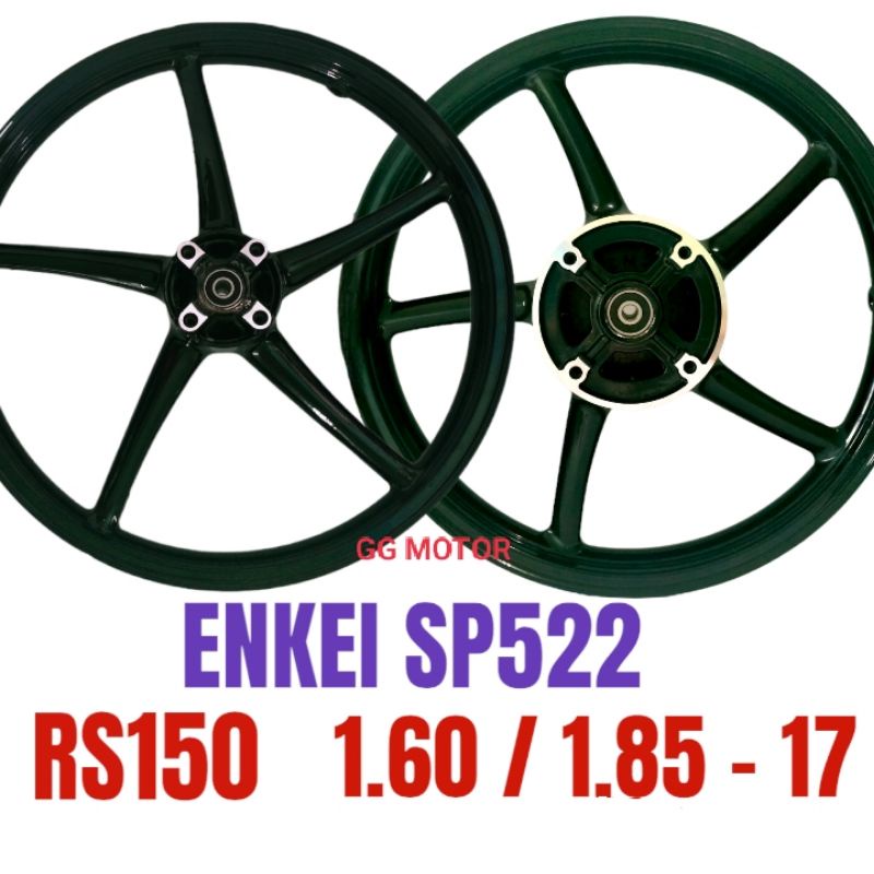SPORT RIM RS150 ( 1.60 / 1.85 - 17 ) ENKEI SP522 RS150 READY STOCK ...
